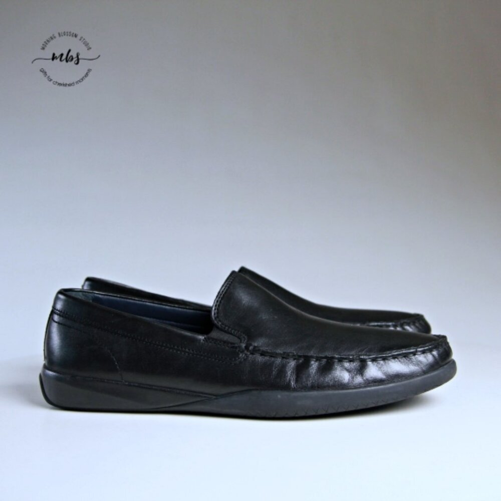 Cole Haan Tucker Venetian Dress Shoes Black Men 11